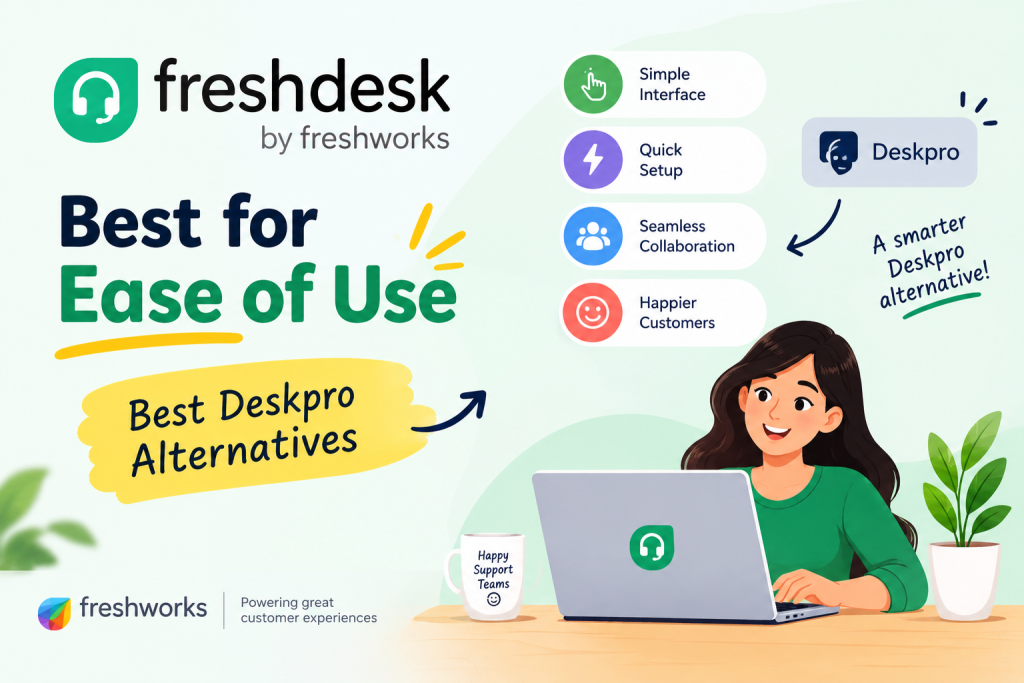 Freshdesk (Freshworks): Best for Ease of Use