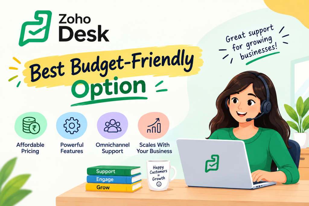 Zoho Desk: Best Budget-Friendly Option