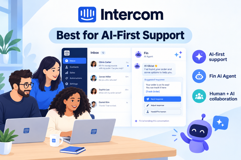 Intercom: Best for AI-First Support